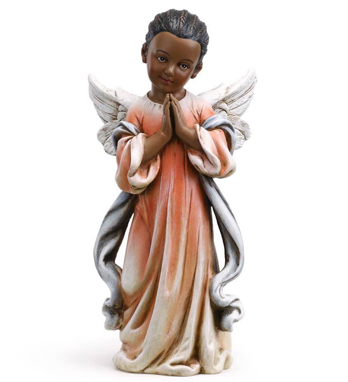 Napco - Decorative Tabletop African American Angel # 11992