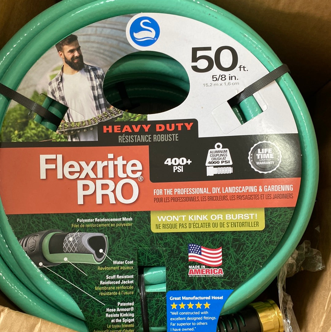 Swan Flexrite Pro 50’x 5/8 Watering Hose