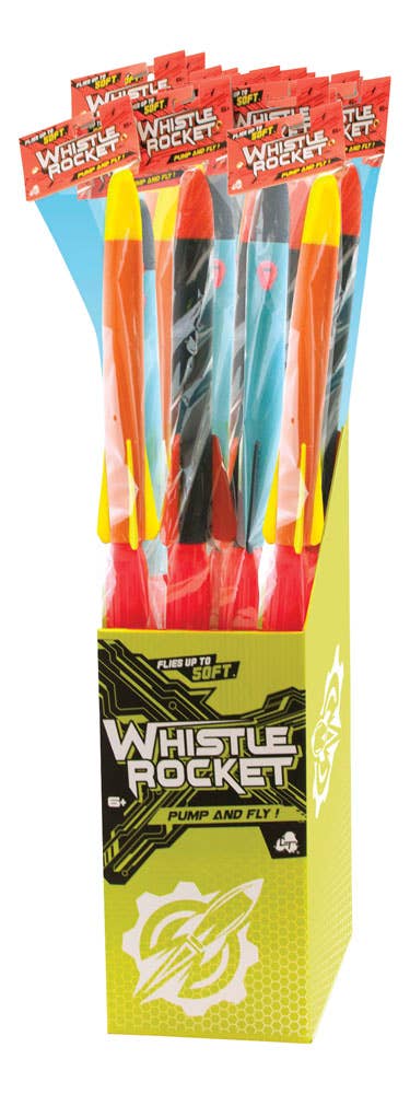 Toysmith - Lanard Whistle Rocket Assorted Colors