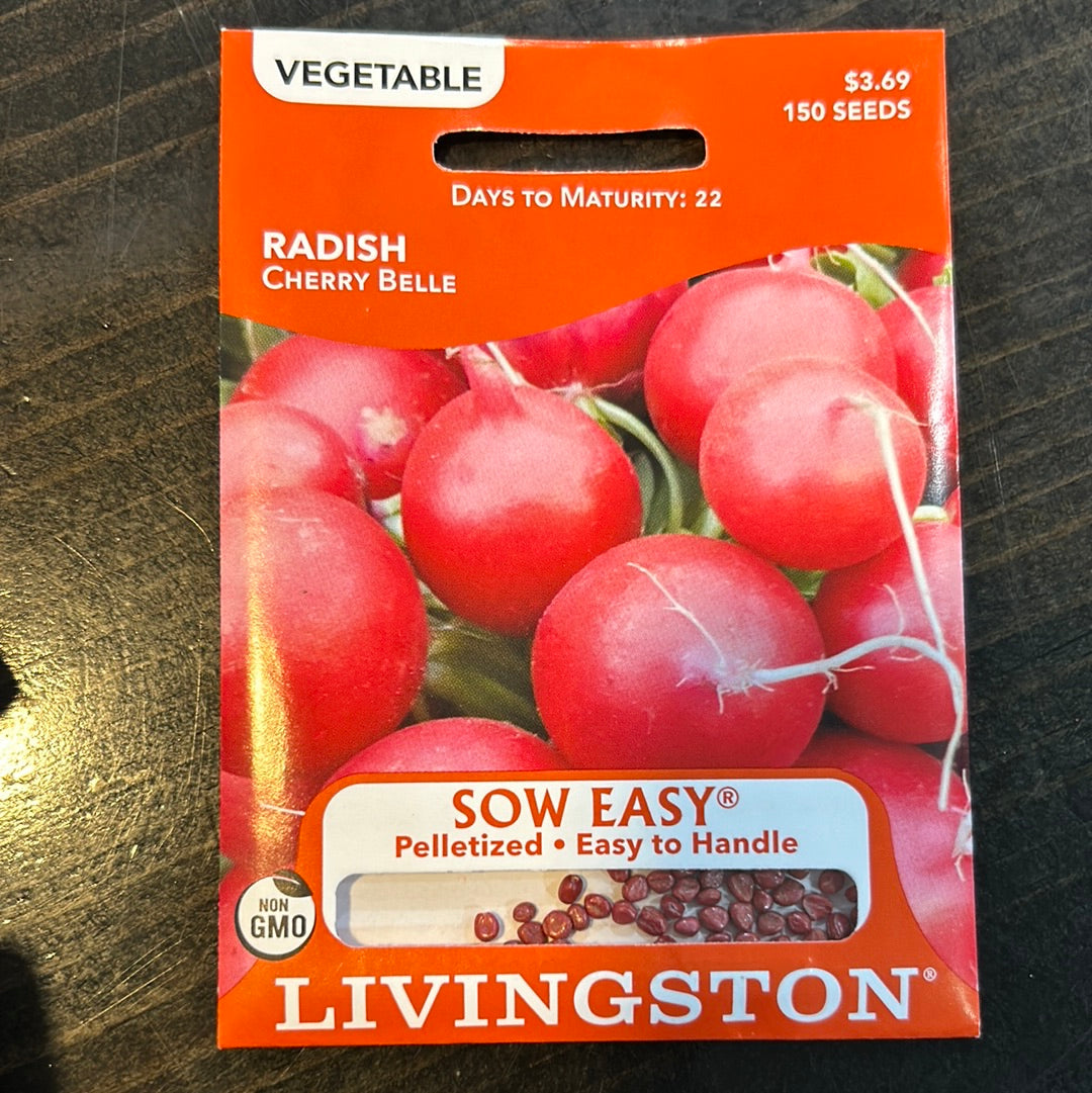 LV- Sow Easy Cherry Belle Radish