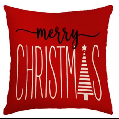 Christmas throw pillow