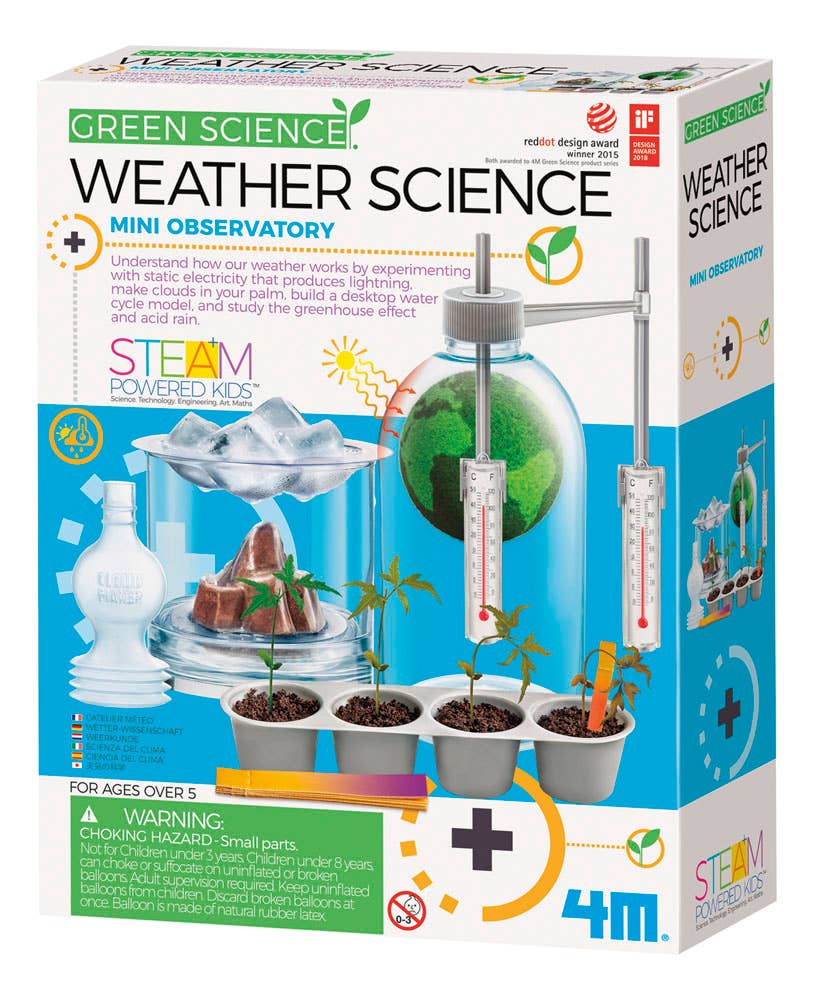 Toysmith - 4M Weather Science STEM Science Kit