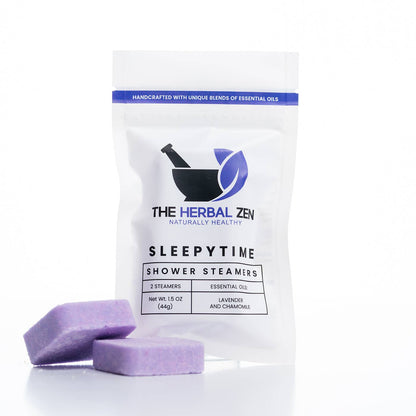 The Herbal Zen - Shower Steamer Favors | Handmade in the USA: Sleepytime | Lavender+Roman Chamomile