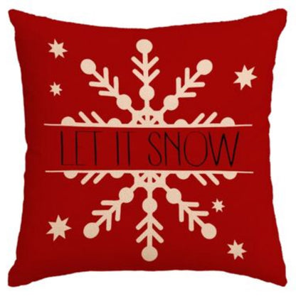 Christmas throw pillow