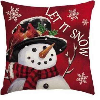 Christmas throw pillow