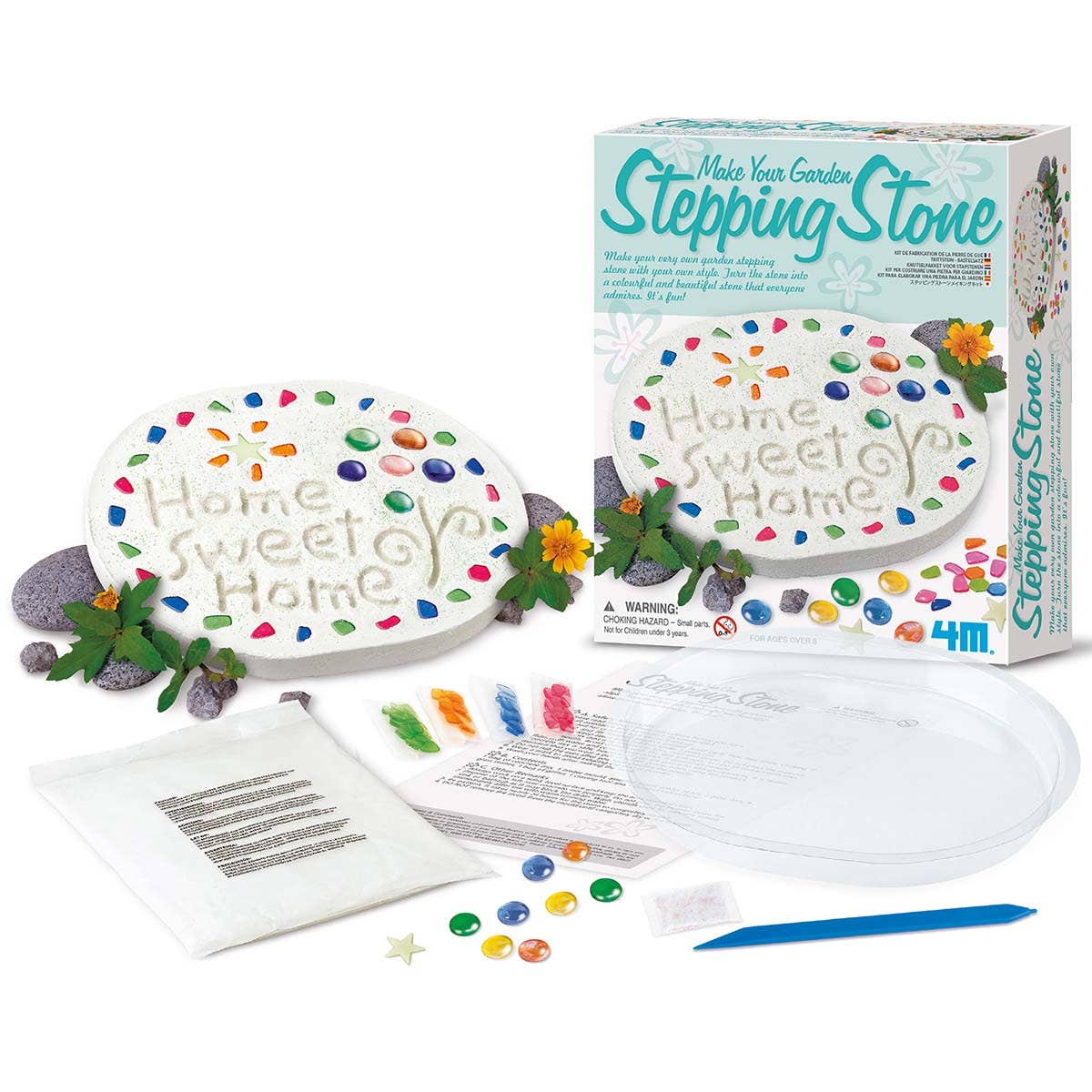 Toysmith - 4M Garden Stepping Stones DIY Art Project