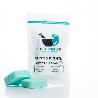 The Herbal Zen - Shower Steamer Favors | Handmade in the USA: Cold Kicker | Peppermint+Eucalyptus