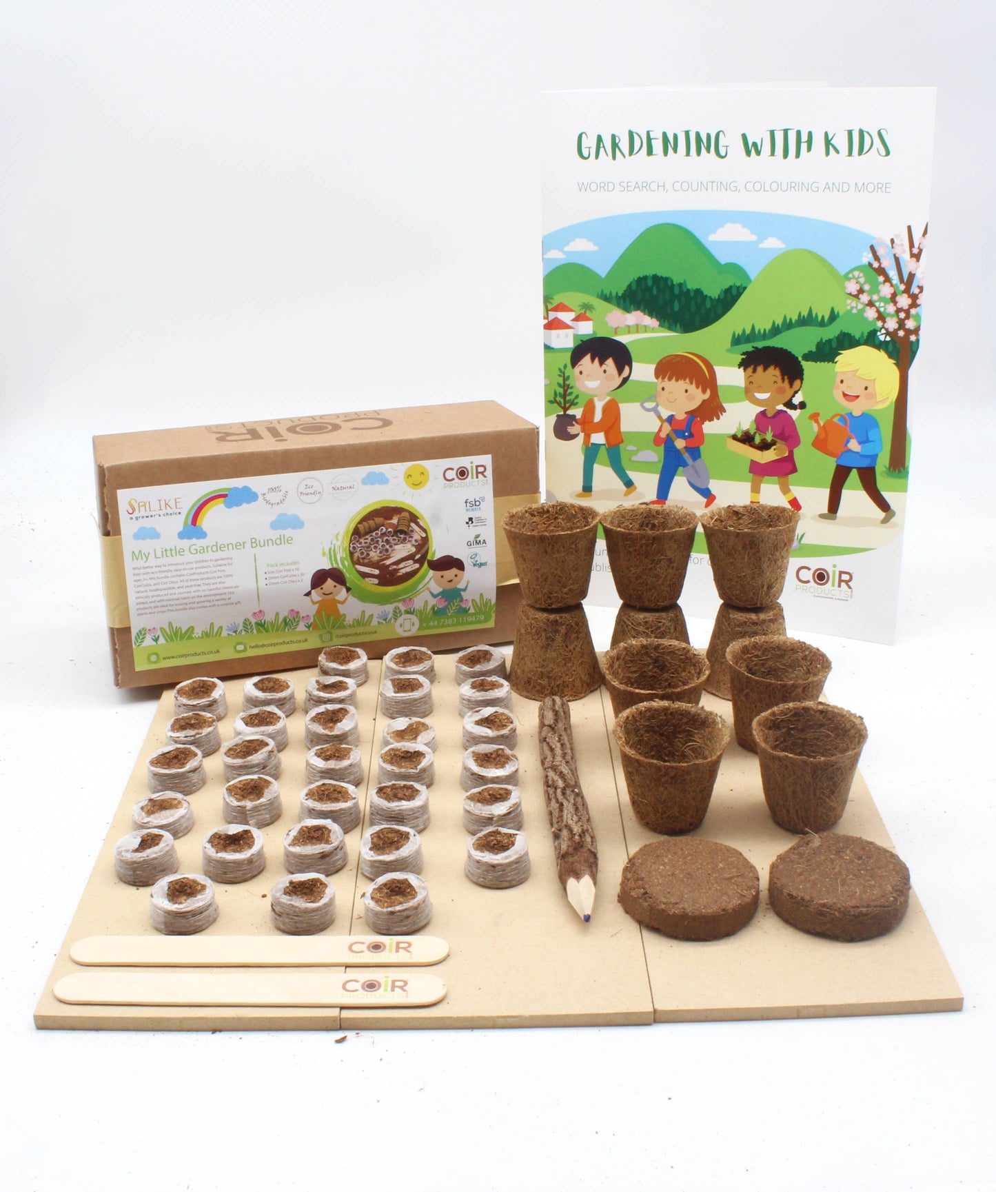 CoirProducts.co.uk - My Little Gardener | Bundle for Kids to Sow | CoirProducts