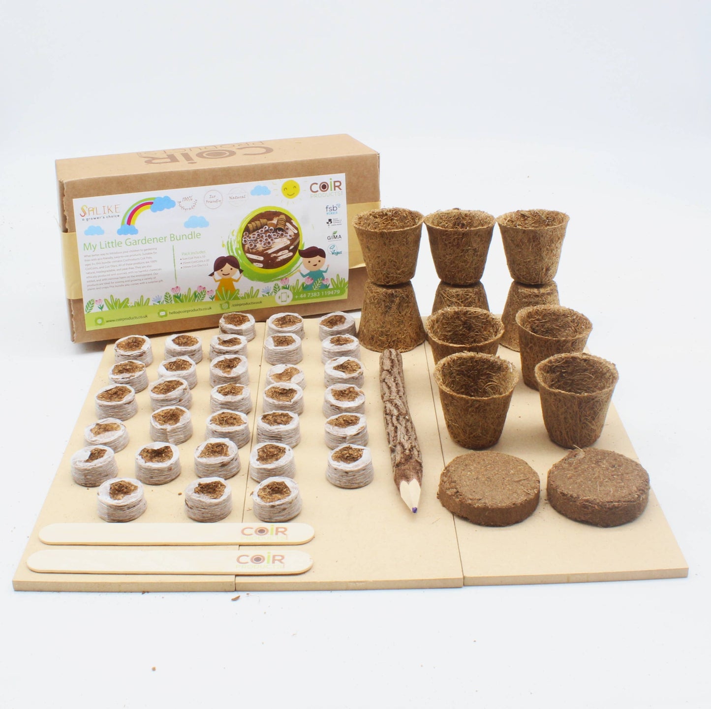 CoirProducts.co.uk - My Little Gardener | Bundle for Kids to Sow | CoirProducts