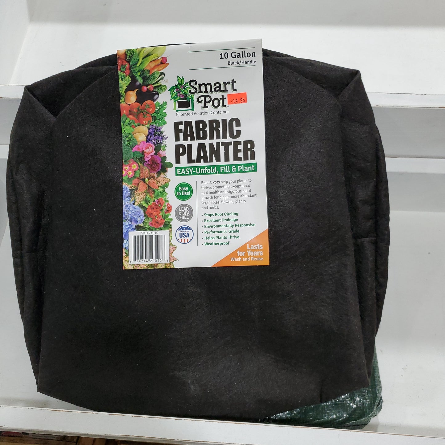 Smartpot fabric planter 10 gallon