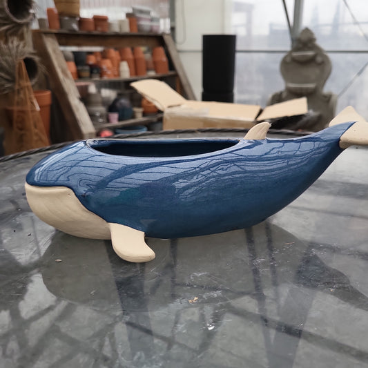 11.5 in Whale Planter