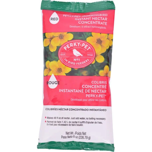 Perky- Pet Hummingbird Instant Nectar Concentrate 8oz bag