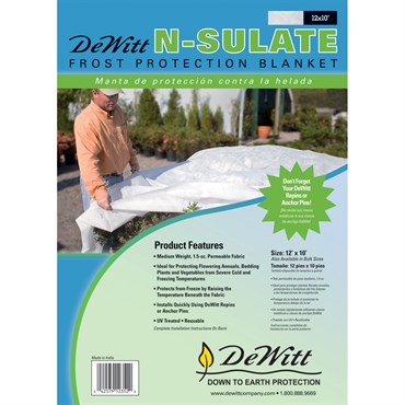 DeWitt® N-Sulate™ Frost Protection Blanket - 10ft x 12ft - Retail Package