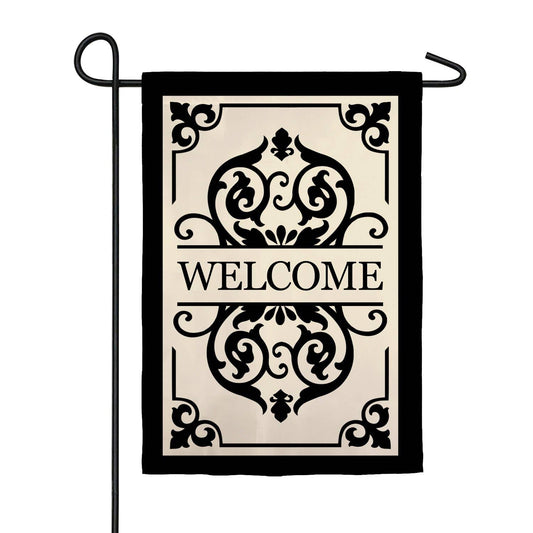 Evergreen Enterprises - Cambridge Welcome Garden Applique Flag