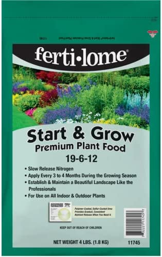 Ferti-lome Start & Grow Premium Plant Food 19-6-12 4lb Bag