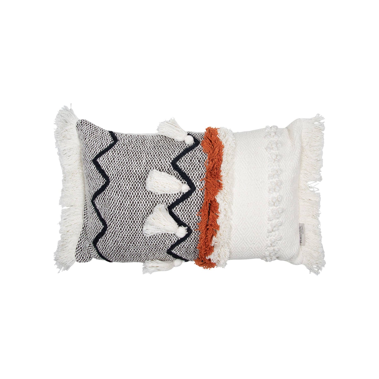 Foreside Home & Garden - SALE - 14X22 Hand Woven Chloe Pillow