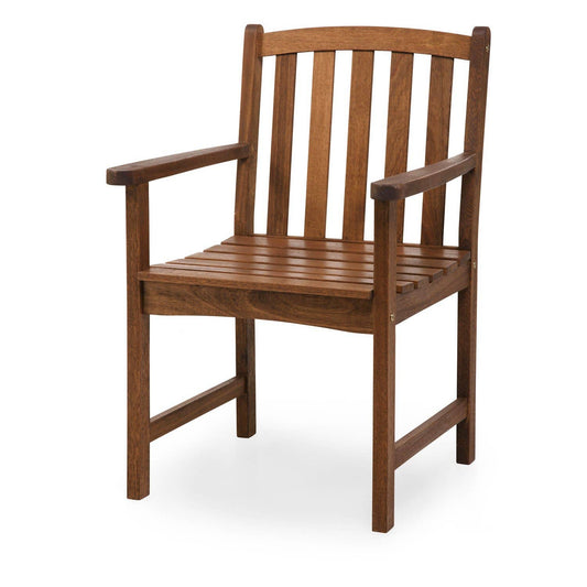 Plow & Hearth - Lancaster Chair with Arms Natural