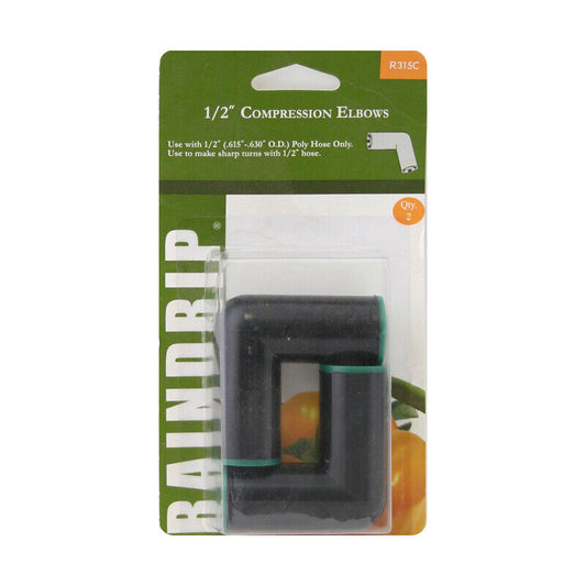 Raindrip 1/2" Compression Elbows