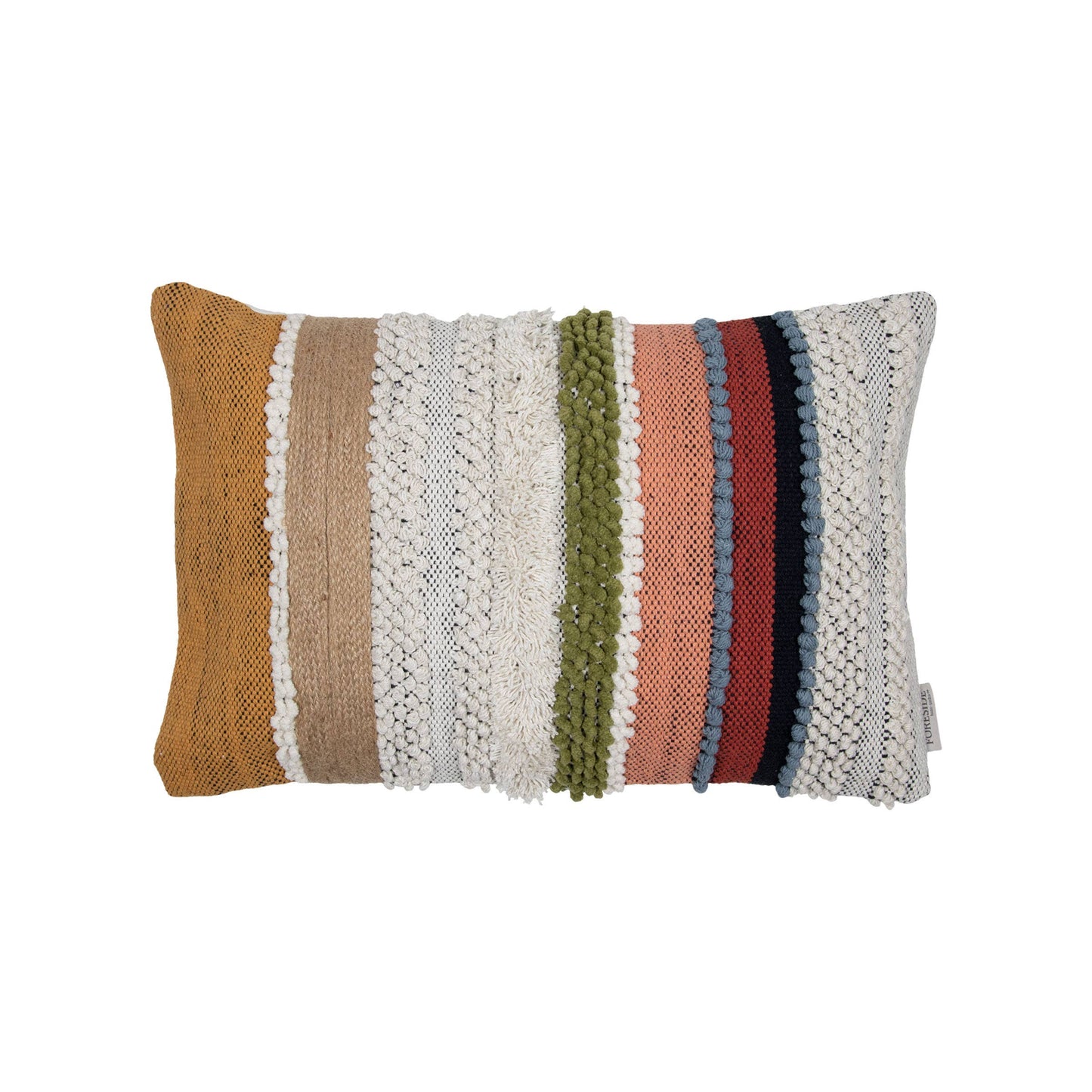 Foreside Home & Garden - 14X22 Hand Woven Aba Pillow