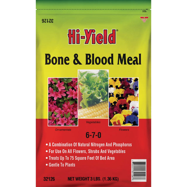 Hi-Yield Bone and Blood Meal 6-7-0 3lb Bag