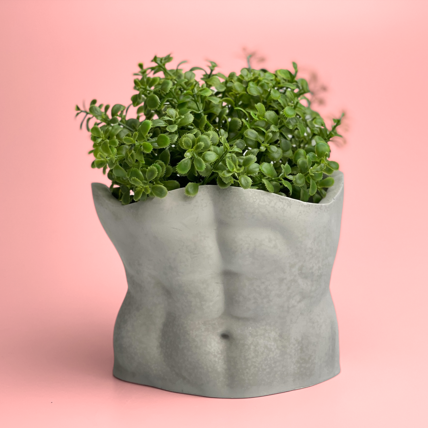 AURA 8 Art Boutique - Torso Planter, Male Body Planter Pot, Men Greek Sculpture