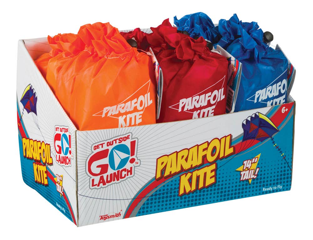 Toysmith - Get Outside GO!™ Parafoil Kite