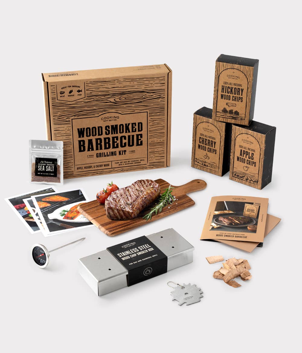 Cooking Gift Set Co. - Wood Smoked Barbecue Kit