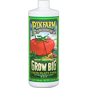 Grow Big Liquid Plant Food - 1qt