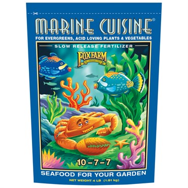 FoxFarm® Marine Cuisine® Slow Release Fertilizer 10-7-7 - 4lb - Bag