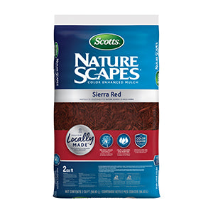 Scotts Nature Scapes Color Enhanced Mulch Sierra Red - 2 cf