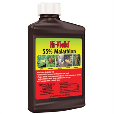 Hi-Yield® 55% Malathion Insect Spray - 8oz Bottle