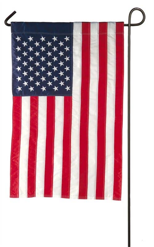 Evergreen Enterprises - American Garden Applique Flag