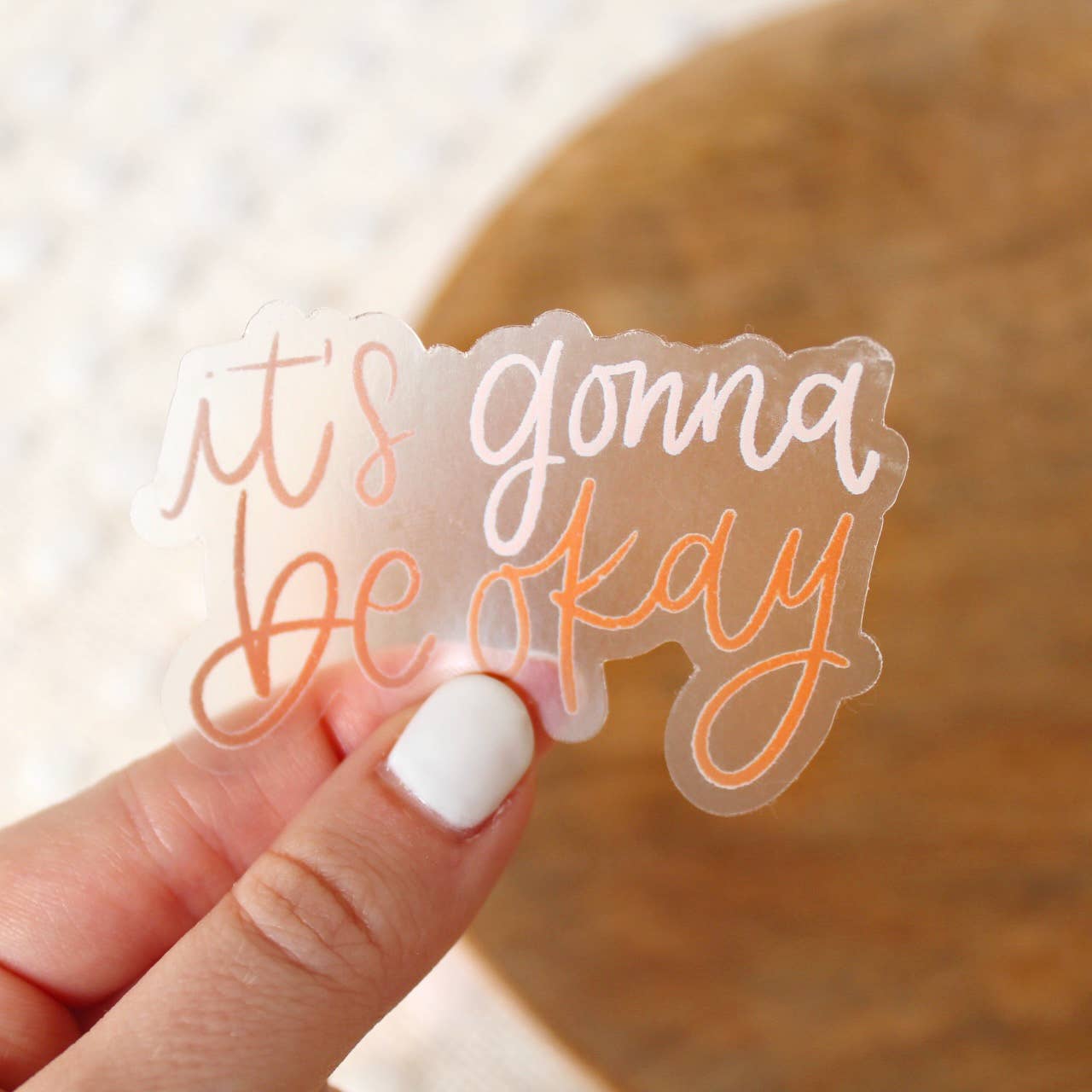 Elyse Breanne Design - It's Gonna Be Okay Sticker, 3x2in