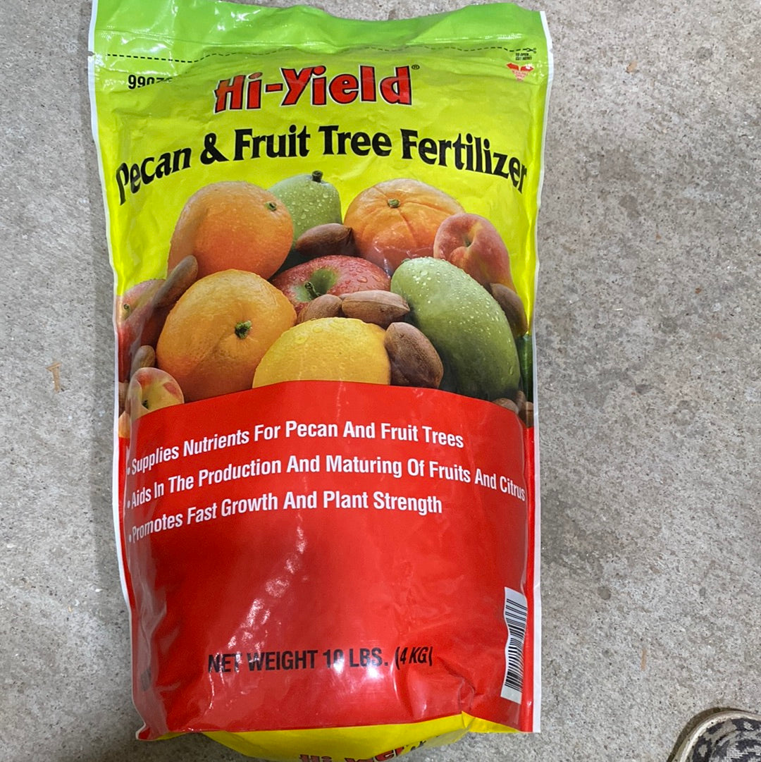 Hi-Yield Pecan & Fruit Tree Fertilizer 10lb Bag