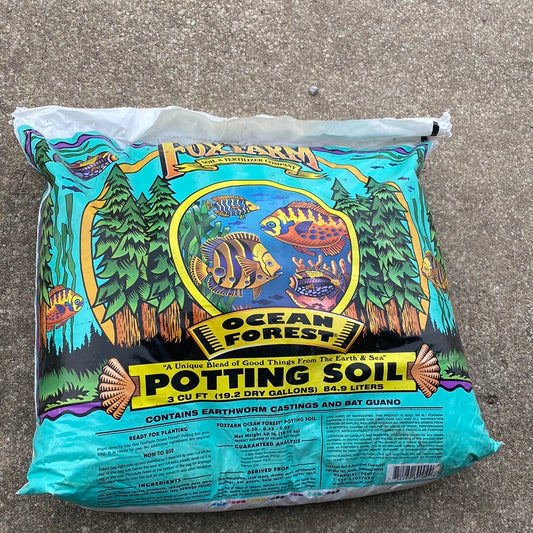 FoxFarm Ocean Forest Potting Soil 3 cub. Ft 19.2 Dry Gallons