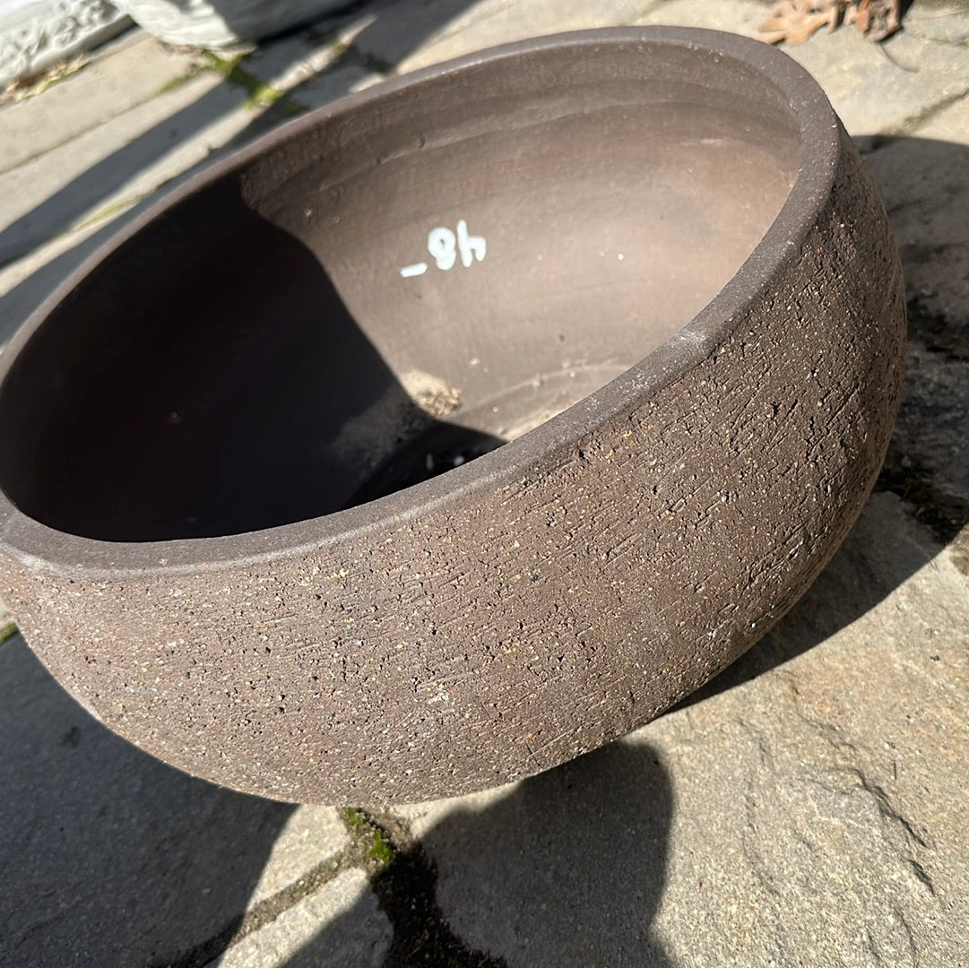 Brown bowl pot