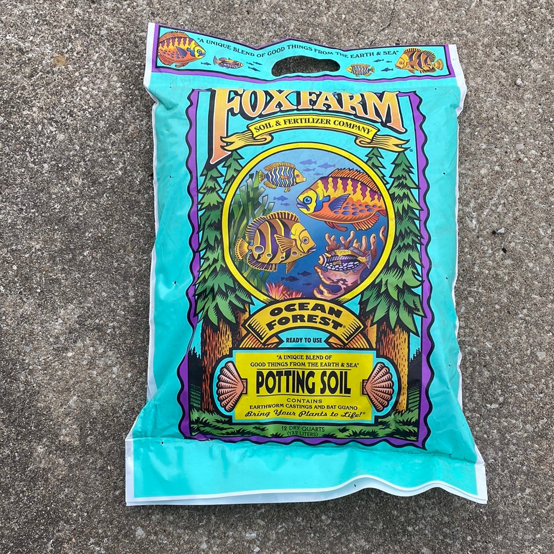 FoxFarm Ocean Forest Potting Soil 12 Dry Qts Bag