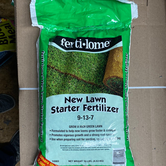 Ferti•lome New Lawn Starter Fertilizer 9-13-7 10lb Bag