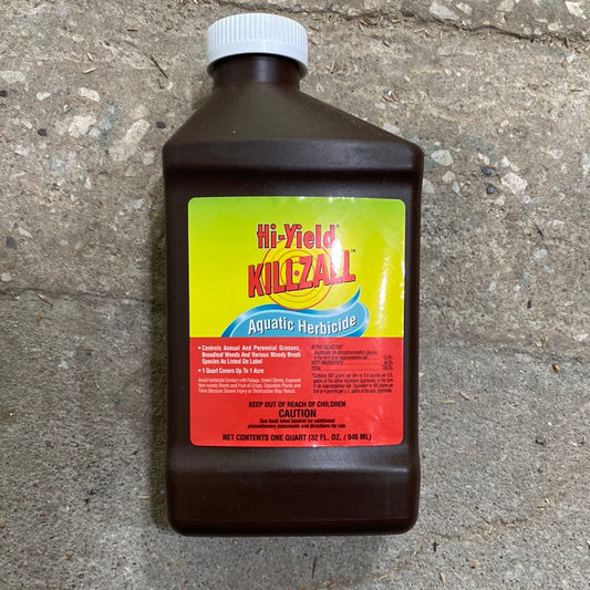 Hi-Yield Killzall Aquatic Herbicide 32oz Bottle