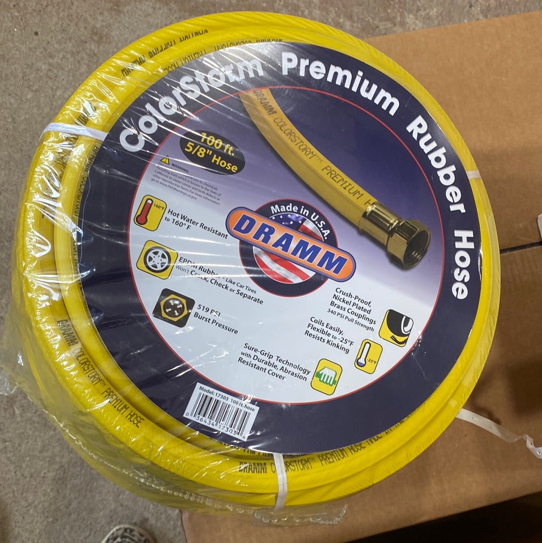 Dramm colorstorm premium Rubber Hose 5/8” 100ft