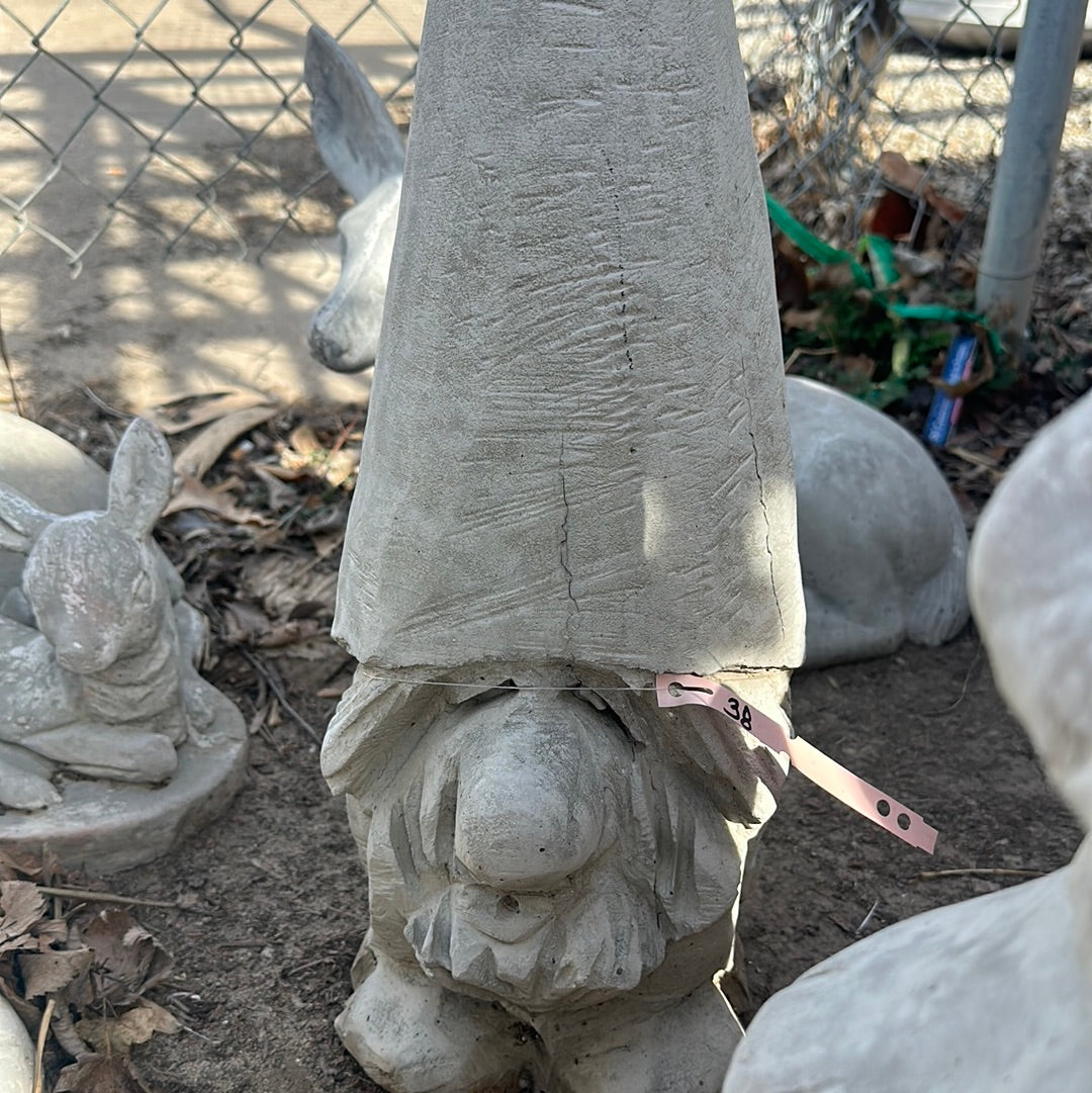 Gnome head statuary