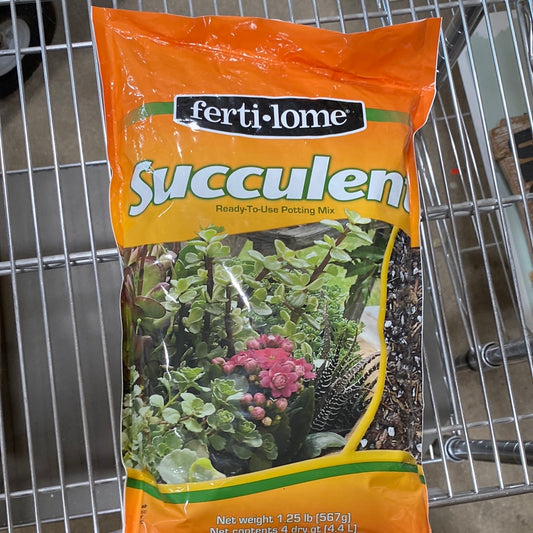 Ferti•lome Succulent Potting Mix 4 Dry Qt Bag