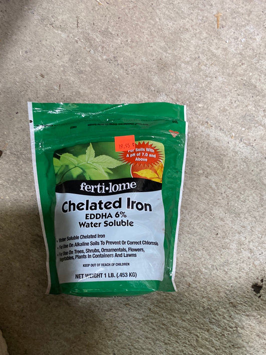 Ferti•lome Chelated Iron 1lb Bag