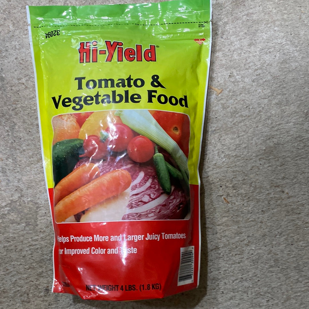 Hi•Yield Tomato & Vegetable Food 4lb Bag