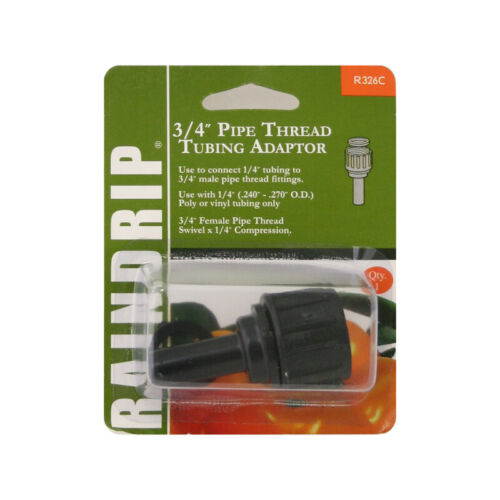 Raindrip 3/4" Pipe Thread Tubing Adaptor