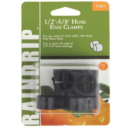 Raindrip 1/2"- 5/8" Hose End Clamps
