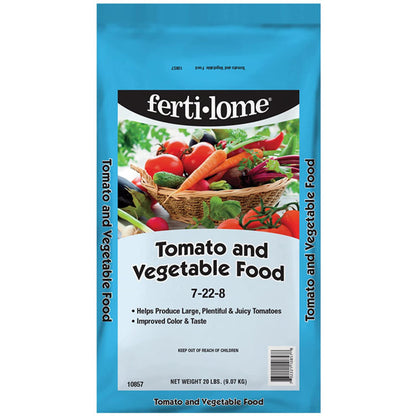 Fertilome Tomato & Vegetable Food 7-22-8, 4# bag